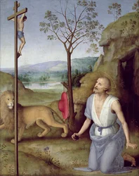 San Jerónimo en el desierto, c.1499-1502